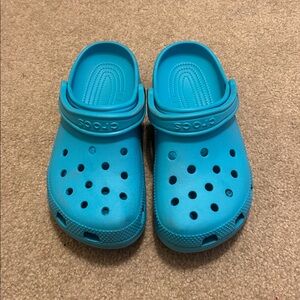 Blue Crocs